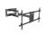 Stenski nosilec Multibrackets VESA Universal Long Reach Arm HD 1010mm Single črn