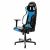 SPARCO GRIP SKY gaming stol črno - svetlo modre barve