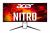 Monitor ACER Nitro XR343CKPbmiipphuzx gaming, ukrivljen, 86,36 cm (34,0'), UWQHD, 180 Hz, USB hub