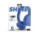 Naglavne Bluetooth slušalke TNB Shine 2 MP3 SD kartica FM radio, modre barve
